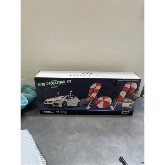 Automotive Decoration Kit Nifty Holiday Cheer Candy Canes for Festive Car Decor - Picture 7 of 7